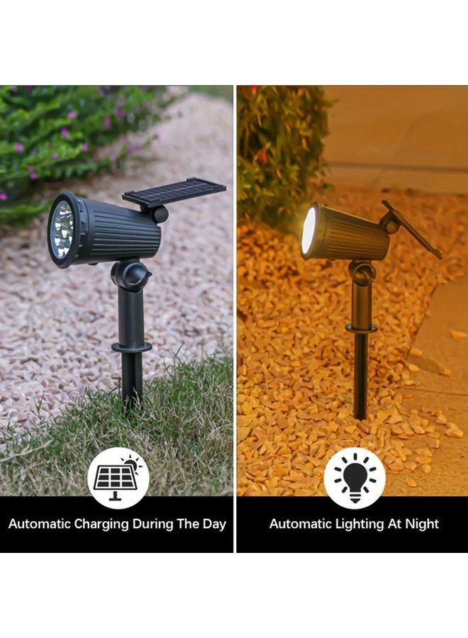 Solar Spot Lights Outdoor RGB Color Adjustable Auto On Off LED Landscape Lighting For Garden Yard - Image 4