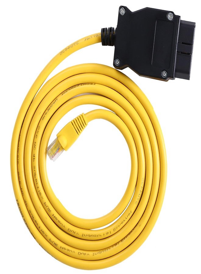 كابل TTXSPP Enet OBD2 لبرمجة سيارات BMW الفئة F، كابل ENET RJ45 متوافق مع E-SYS ICOM ISTA+ Bootmod3 Bimmercode OBD، طوله 2 متر/6.6 قدم - Image 1