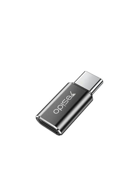 Yesido GS22 Aluminum Alloy Fast Data Transfer Lightning to Type-C Adapter Support Type-c Devices Charge and sync