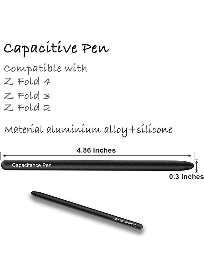 اتش واي سامسونج غالاكسي Z Fold4 نشط قلم ستايلس بالسعة اللمس، لسامسونج غالاكسي Z أضعاف 2 3 4 / S21Plus / S22Plus، متوافق مع دائرة الرقابة الداخلية والروبوت الهواتف الذكية والكمبيوتر اللوحي [ليس قلم S Pen] - Image 2