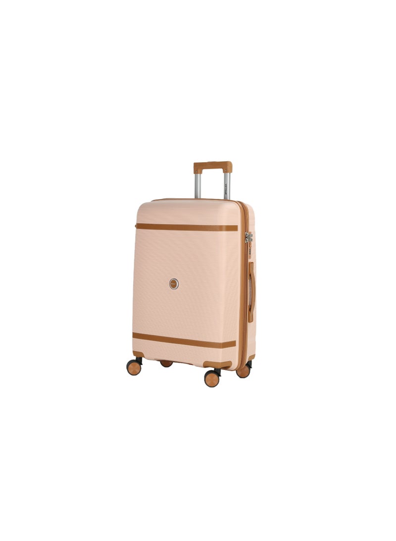 فيبتور طقم حقائب سفر صلبة دوارة مكون من 3 قطع مع قفل TSA - مصنوع من مادة البولي بروبيلين المتينة، بعجلات مزدوجة تدور 360 درجة، ومقبض من الألومنيوم - Image 3