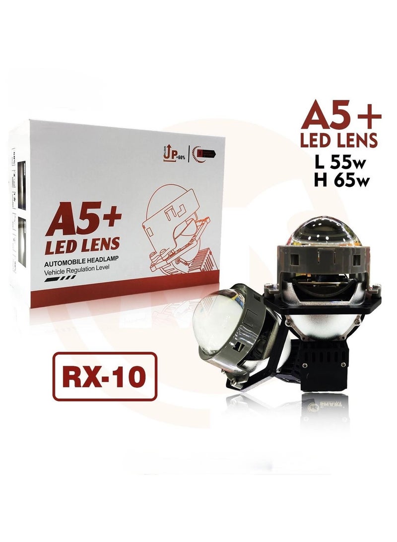 RX-10 LED Lens, 8000LM, 55W/65W, 6500K Colour Temperature, Energy Efficient Projector  - Image 2