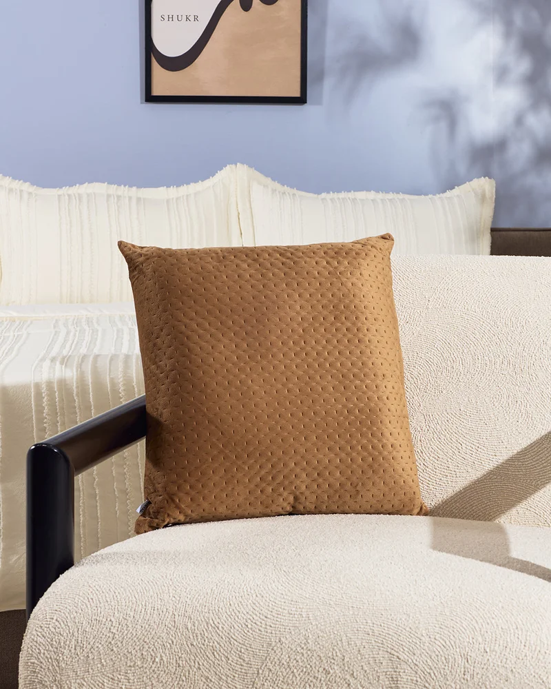 REDTAG Beige Pinsonic Cushion