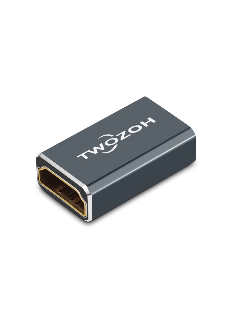 Twozoh Twozoh 8K HDMI Coupler (2-Pack), HDMI 2.1 Female to Female Adapter, HDMI Female Connector 48 Gbps HDMI Extender Support 8K@60Hz, 4K@144Hz 1080p  - Image 3