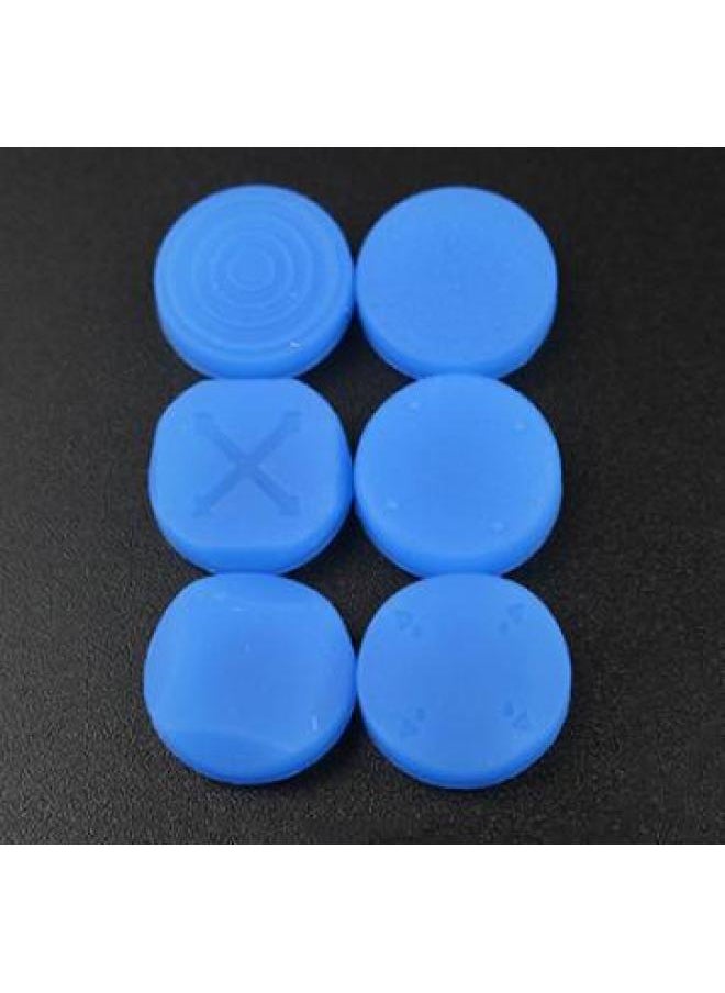 PSV Rocker Cap PSV10002000PSVITA Rocker Key Cap Key Cap Key Sleeve Six Cycles-Product Color:Blue Set Of 6