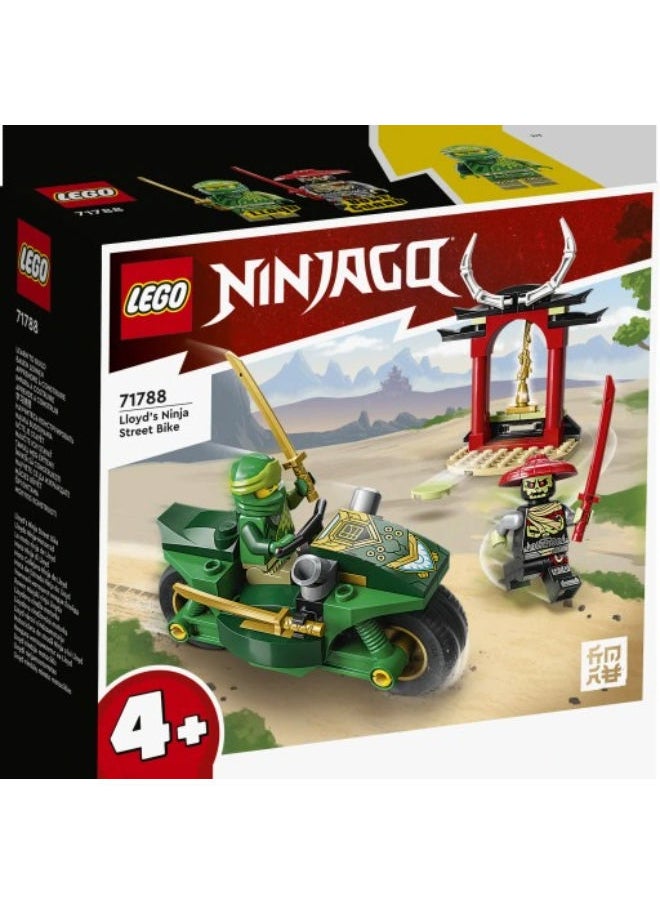 LEGO - 71788 Lloyd’S Ninja Street Bike Building Set - Image 1
