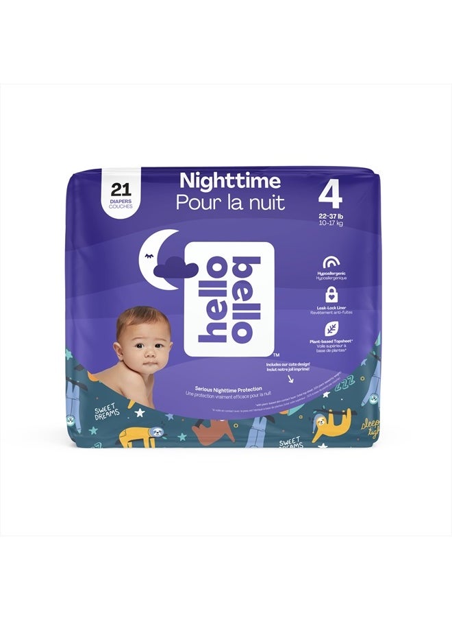 Nighttime Baby Diapers ‐ Size 4 - Ultra Absorbent & Hypoallergenic for Overnight Diapers for Extended Protection - 21 Diapers - pzsku/ZCBFAFE7D6DD112C735D1Z/45/_/1716997007/95f0aaa4-004b-4251-bae7-f6ed34f5788c