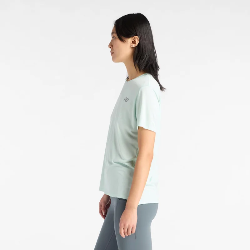 New Balance Cosmic Jade Sport Essential T-Shirt for Women | Best Price UAE
