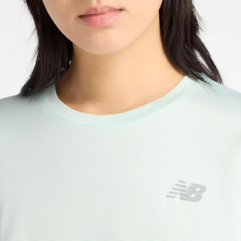 New Balance Cosmic Jade Sport Essential T-Shirt for Women | Best Price UAE