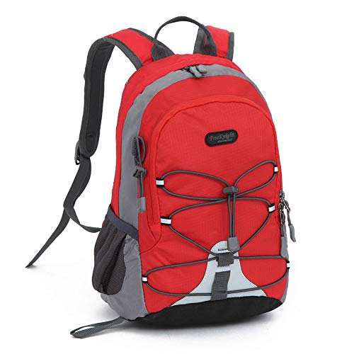 Bseash 10L Small Hiking Backpack for Kids Ages 3-6 Girls Boys Under 4 feet, Mini Waterproof Outdoor Sport Travel Camping Daypack (Red) - Image 1
