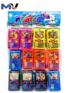 MAGIC VAULT 12Pcs Handheld Toy Cellphone shape Water Lasso ring games for boys girls Children classic Toys  - Image 1