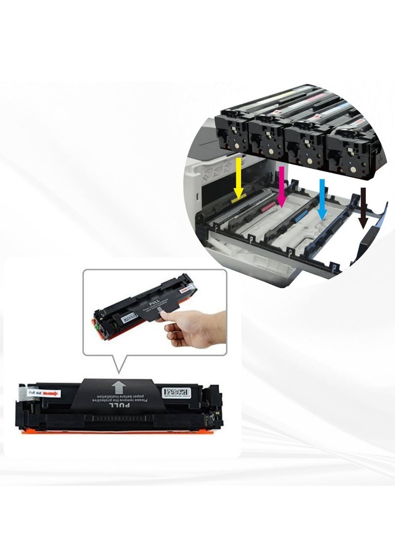 IG Compatible Yellow Toner Cartridge – 207A – for HP Color LaserJet Pro M255dw, M282nw, M283fdw (Up to 1,250 Pages) - Image 4