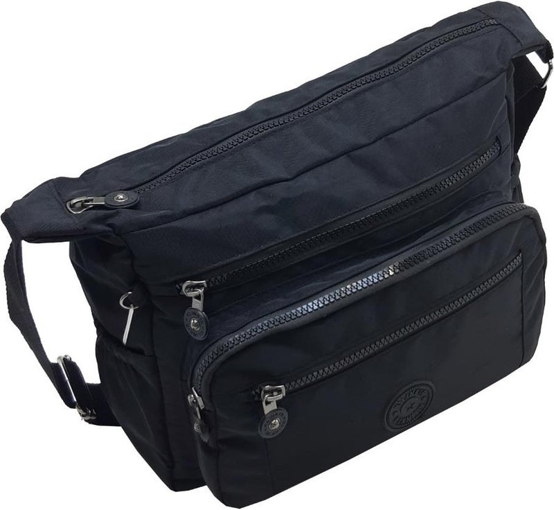 Baginn Klinkir Women's Messenger Bag Multi-Pocket Crossbody Rain Resistant Fabric  - Image 2
