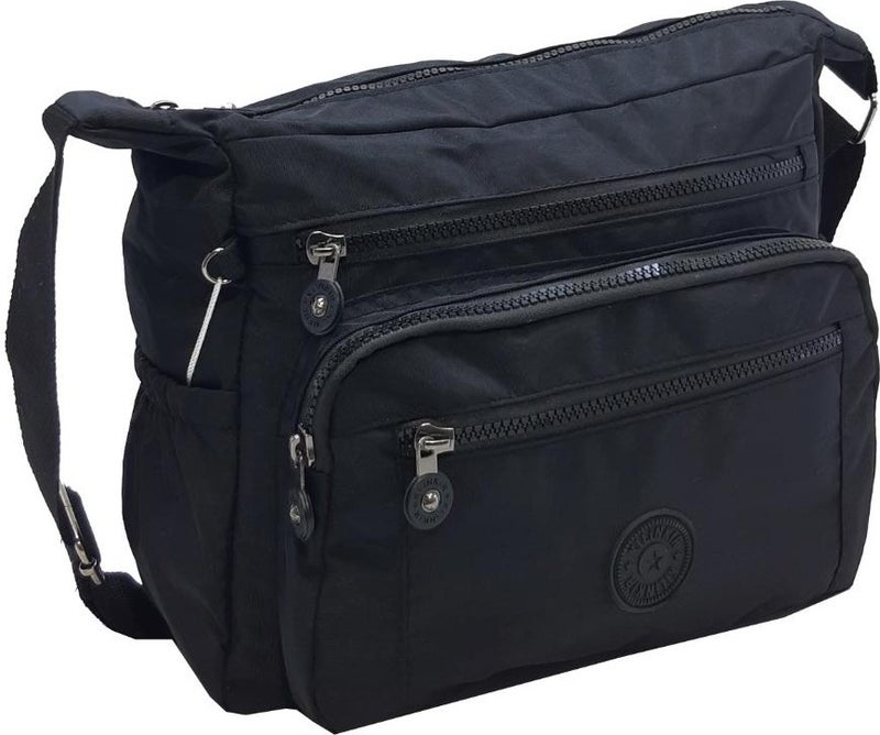 Baginn Klinkir Women's Messenger Bag Multi-Pocket Crossbody Rain Resistant Fabric  - Image 1