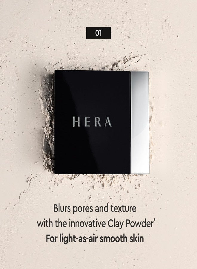 HERA Airy Blurring Powdered Primer for Poreless & Long-Lasting Korean Makeup | Moisturizing Powder from Cream for All Skin Types, Travel-Friendly Design, Smoothing and Oil Absorbing, 0.29 Oz (8.5g) - Image 4