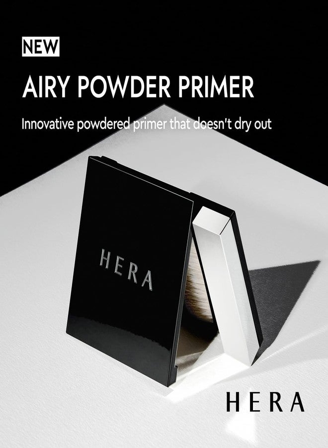 HERA Airy Blurring Powdered Primer for Poreless & Long-Lasting Korean Makeup | Moisturizing Powder from Cream for All Skin Types, Travel-Friendly Design, Smoothing and Oil Absorbing, 0.29 Oz (8.5g) - Image 2