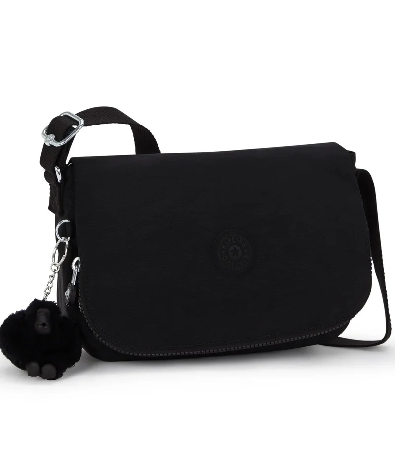 Kipling  Earthbeat Female Small Crossbody Bag - Black Noir  | Best Price UAE