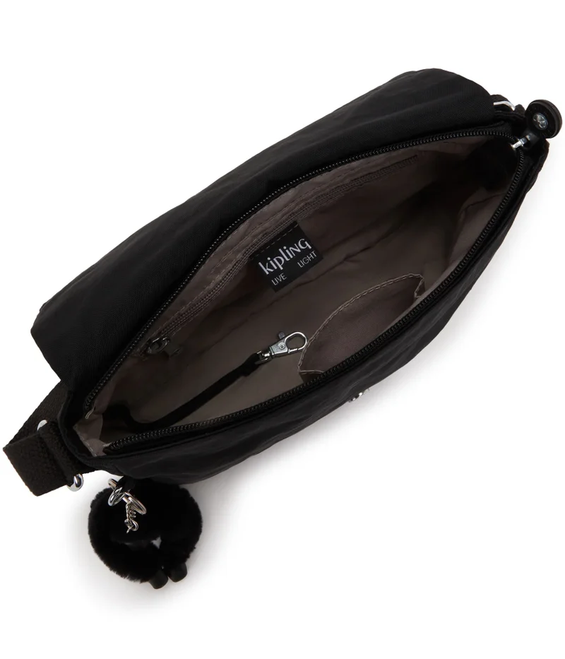 Kipling  Earthbeat Female Small Crossbody Bag - Black Noir  | Best Price UAE