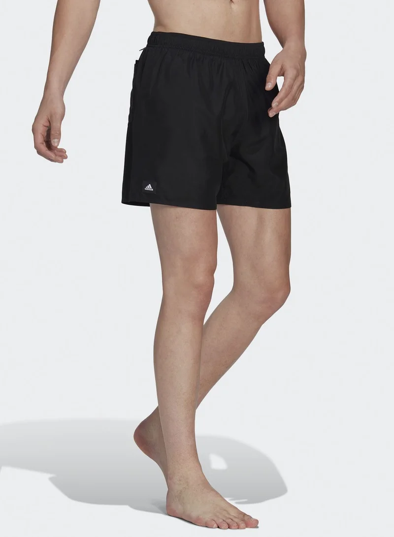 Adidas Linear Logo Swim Shorts