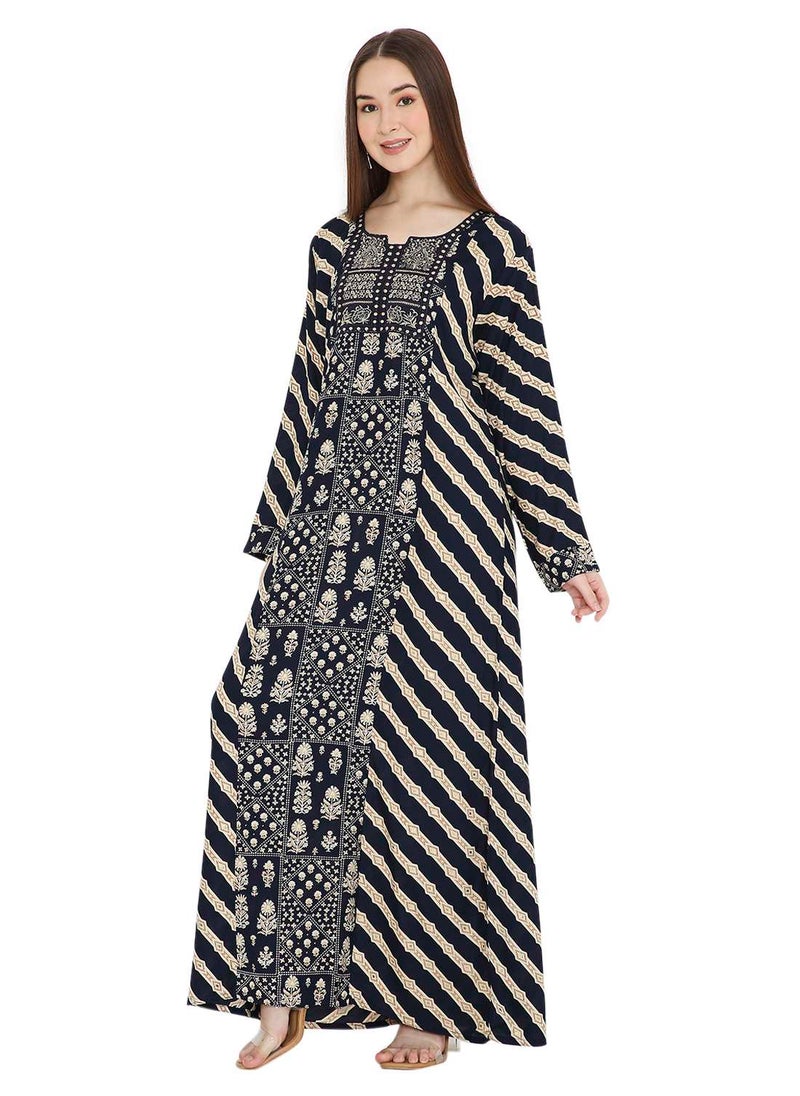 LONG VISCOSE UNIQUE PRINTED ARABIC KAFTAN JALABIYA DRESS - pzsku/ZCBFBB75A539101D1D227Z/45/_/1739960819/f2da67e8-3b04-46c6-aed5-9825f71339d9