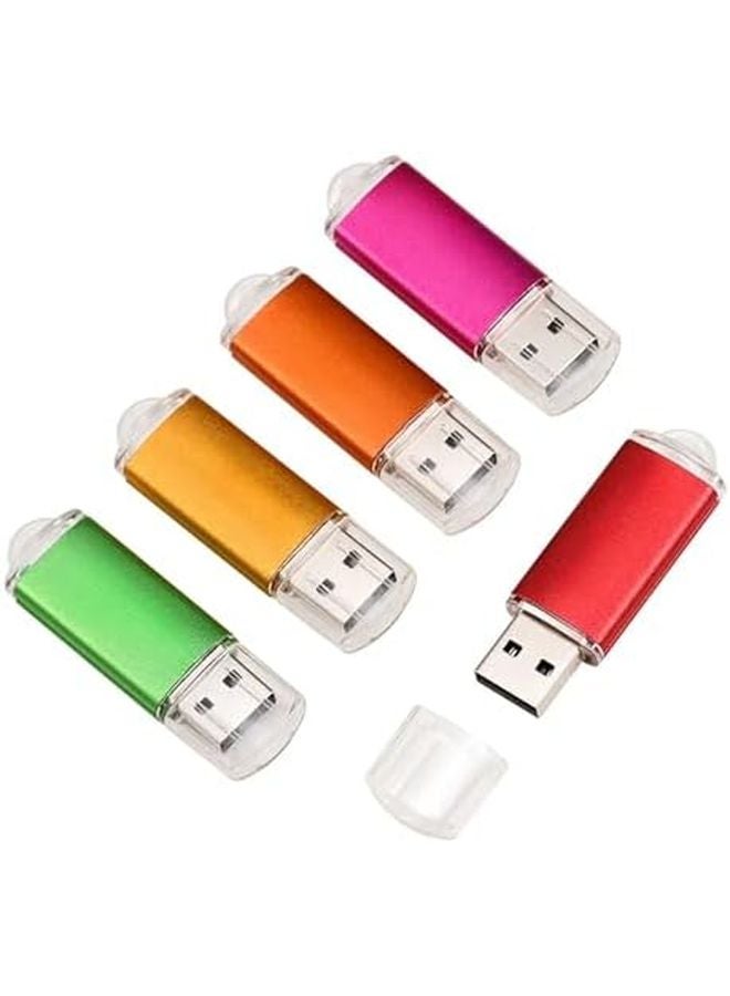 64GB Orange USB Flash Drive Metal Pen Memory Stick Business Gift - Image 5