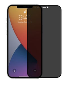 Generic Privacy Anti-Spy Tempered Glass Screen Protector For Apple iPhone 11 Black  - Image 2