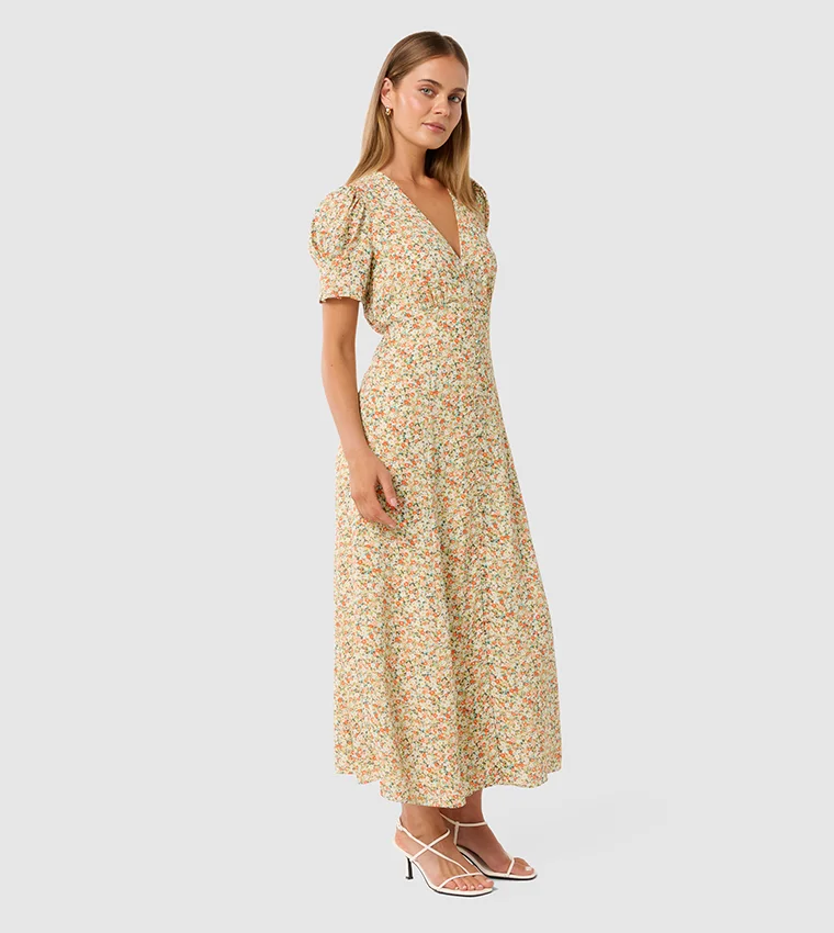 forever new Safira Printed Midi Sun Dress