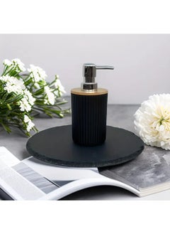LDQ 4 Pcs Stylish and Functional Bathroom Kit with Lotion Dispenser, Toothbrush Holder, Mouthwash Cup, and Soap Dish-Perfect for Organizing your Bathroom Essentials Bath/Bathroom Accessories  - Image 4