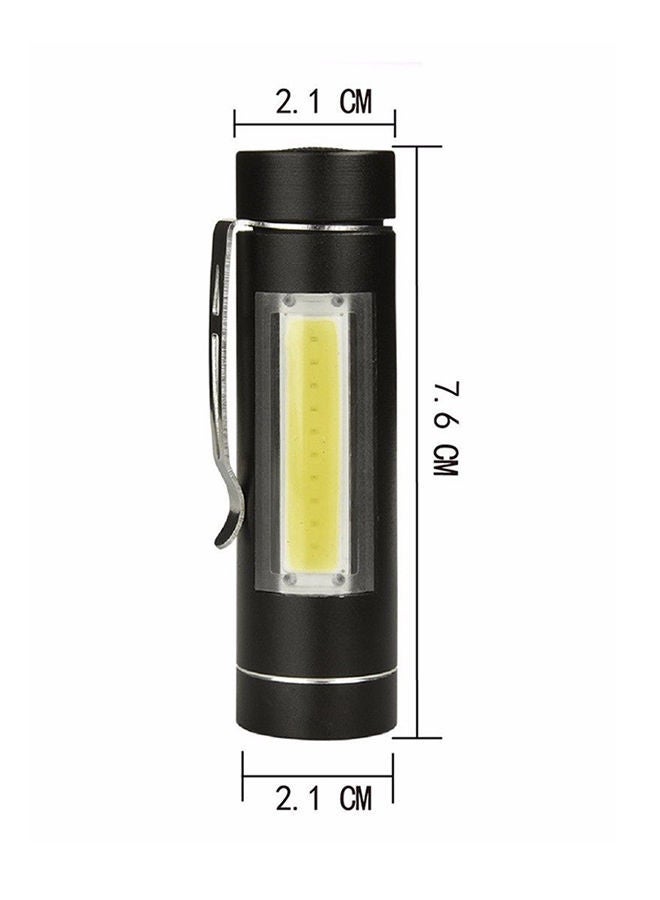NIBEMINENT Portable Mini COB Tactical LED Flashlight Torch 0.05kg - Image 3