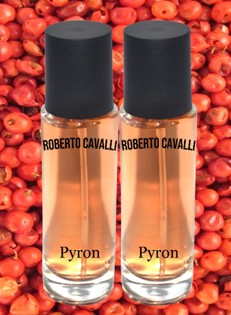 بيرون 2 قطع عطر روبرتو كافالي 30 مل EDP - Image 1