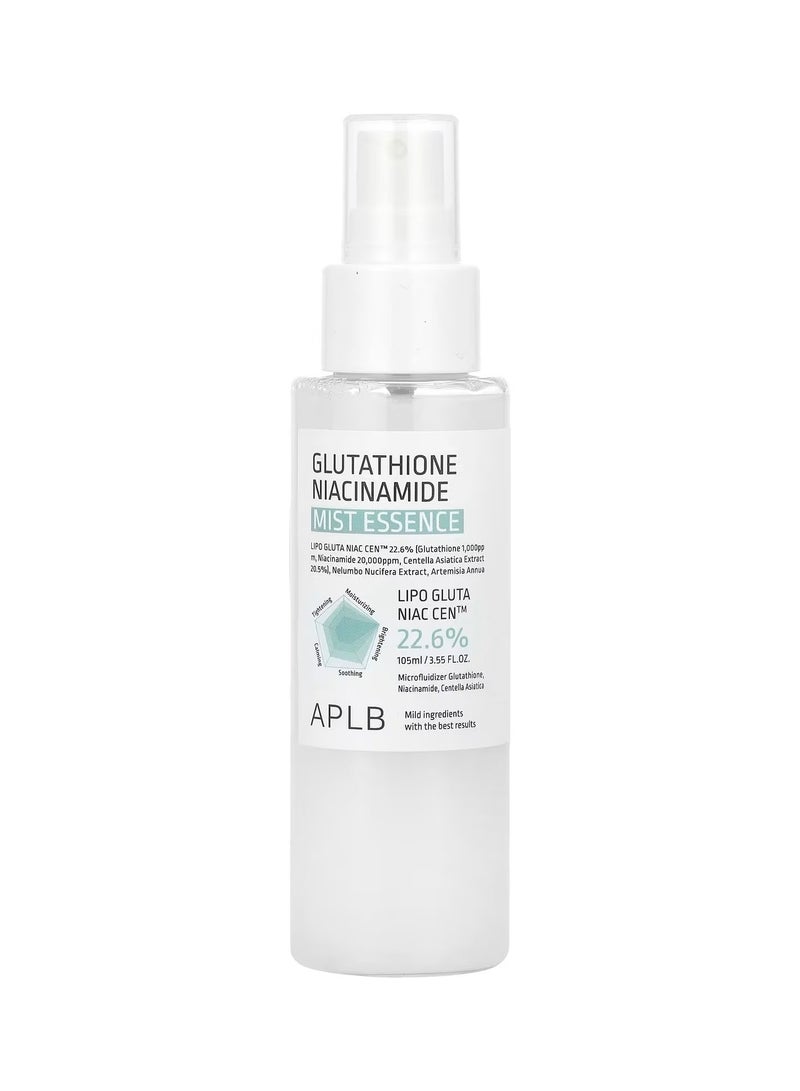 APLB Glutathione Niacinamide Mist Essence 3.55 fl oz 105 ml