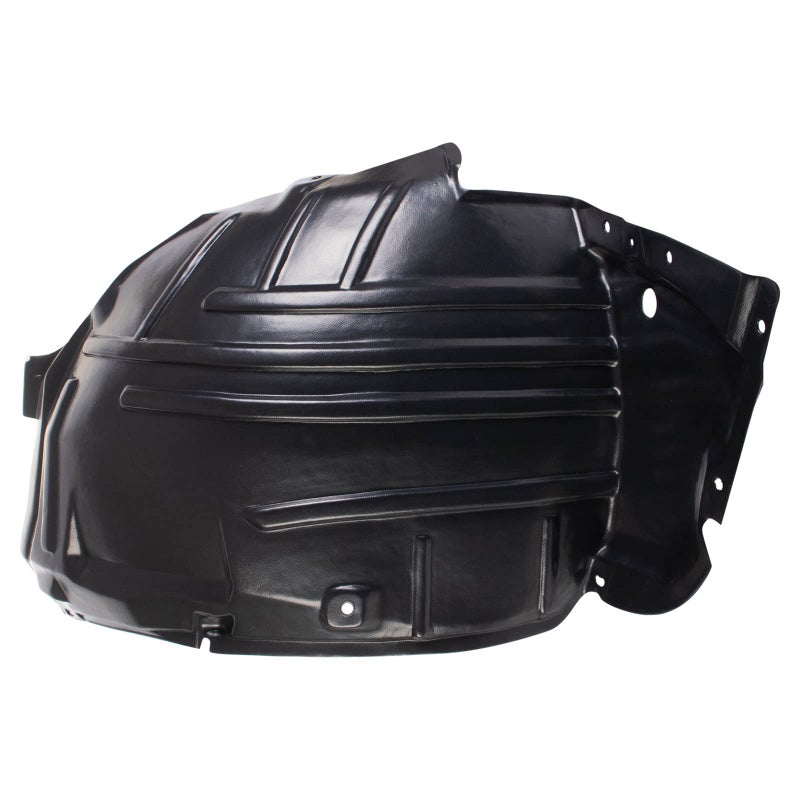 TRQ Front Right Forward Inner Fender Liner Black Passenger Side Compatible with 20082010 INFINITI M35 M45 IN1249121