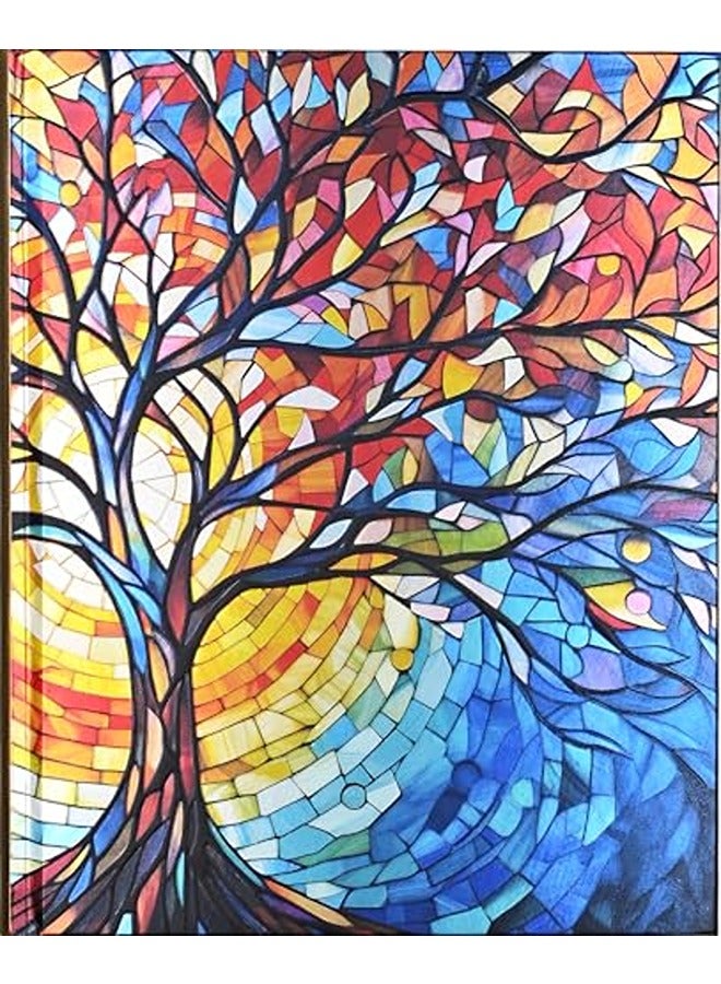 Stained Glass Tree of Life Journal (Diary, Notebook)