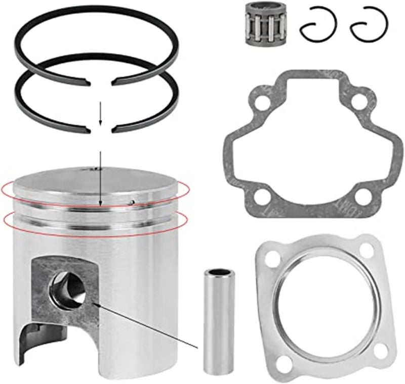 Wivplex 44mm Big Bore Piston Kit for PW50 and PW60 - Image 4