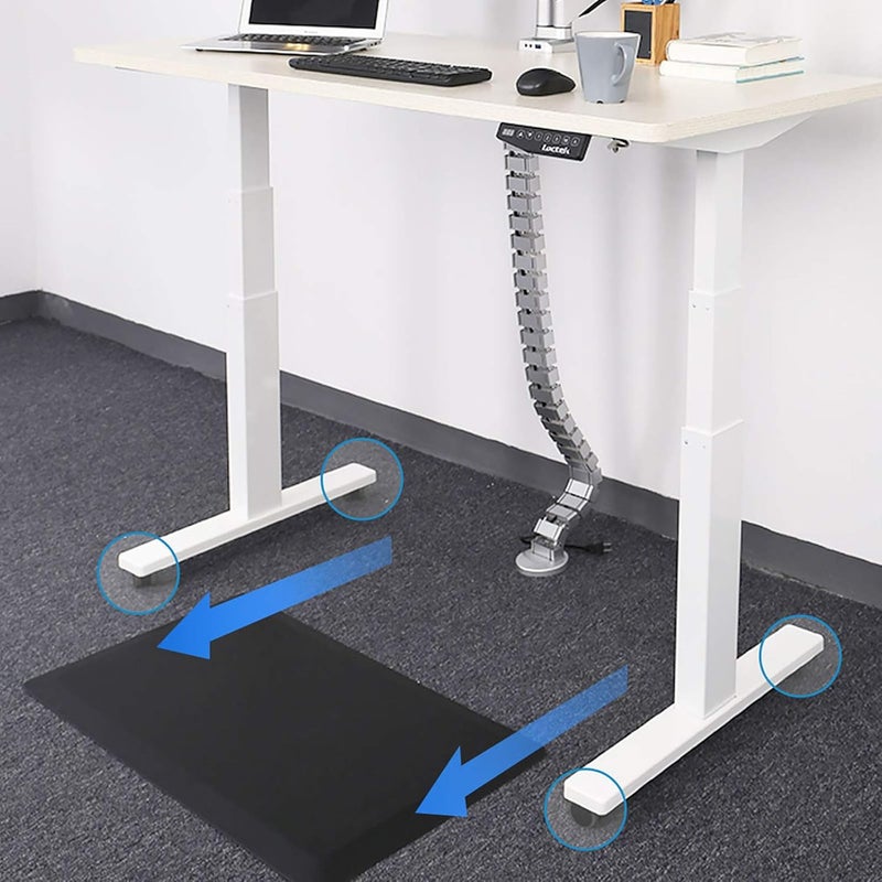 Flexispot Height Adjustable Desk Leg Casters Wheels Set of 4 pcs - Image 2