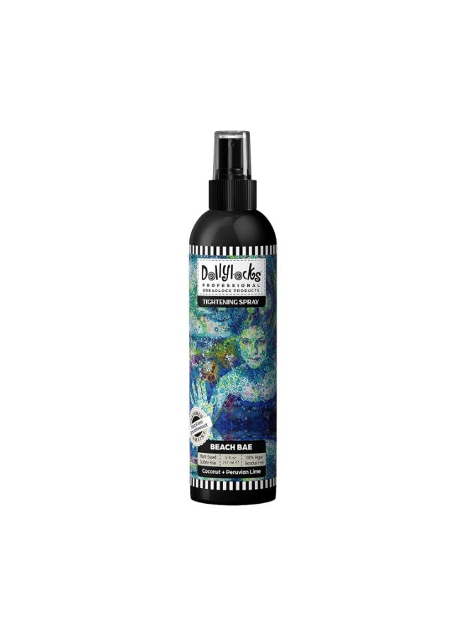 Dollylocks Sea Salt Texture Spray | Plant-Based, Vegan, Residue-Free | Tighten Locs Dreadlocks | Loose Hair Care | Coconut Lime | 8oz - Image 1