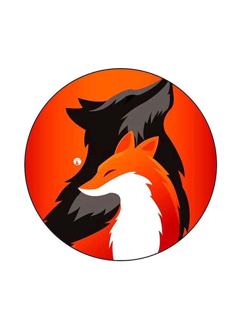 RKN Printed Round Mouse Pad Multicolour