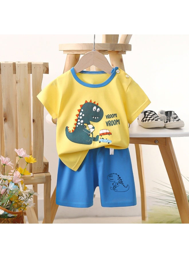 Children's Short Sleeve Cotton Summer Outfit