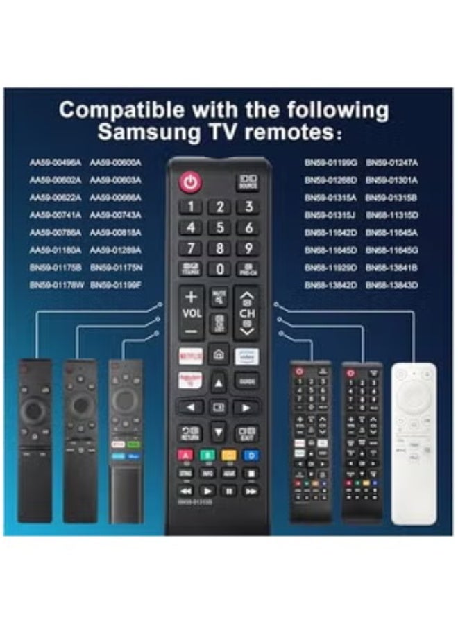 ELTRAZONE Universal Replacement Remote Control for Smart TVs – Compatible with All LED, QLED, SUHD, UHD, HDR, LCD, Frame, Curved, Solar, HDTV, 3D, 4K & 8K Models – Plug & Play, No Programming Required, Full Functionality - Image 4