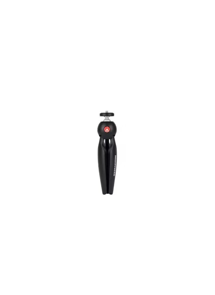 Manfrotto Pixi 2 Mini Tripod With Smartphone Clamp Black Made In Italy - MKPIXICLMII-BK  - Image 2
