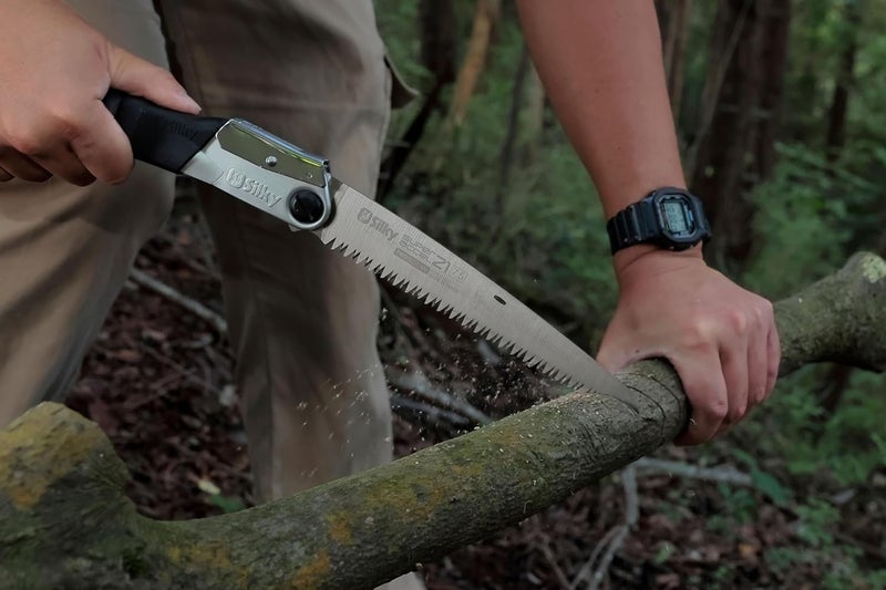 SILKY Professional Series Super Accel Folding Hand Saw 210mm Large Teeth (119-21) - Image 5
