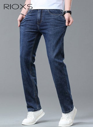 Men's Jeans, Straight Fit Tapered Leg Pants,Casual Skinny Jean For Men,Classic Men Pants With Utility Pocket,Stretch Slim Fit Jeans,Light Wash Vintage Skinny Denim Trousers For Work Or Daily Wear - pzsku/ZCBFCC21D87F135EE30FFZ/45/1747987302/25ccec5a-d864-4321-a1f7-93ce57d3e41c