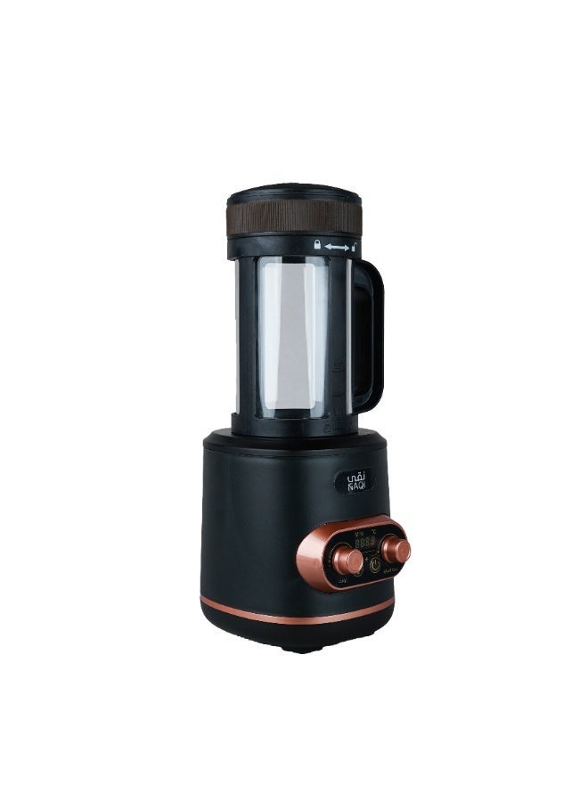 NAQI N-1 Hot Air Coffee Bean Roaster 300g Digital Temperature & Timer Display 150–240°C Auto Cooling 3 Fan Speeds Viewing Window - Image 2