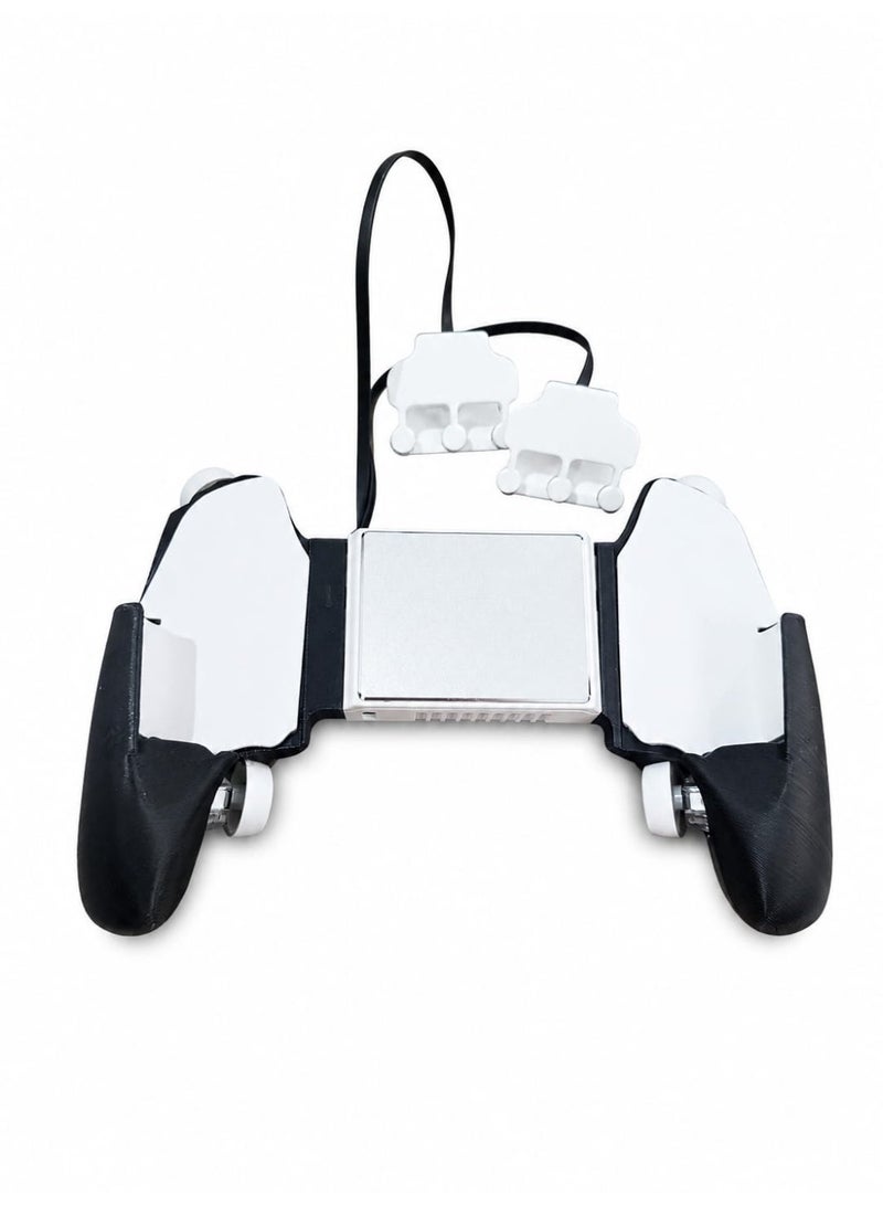 6-Button, 8-Finger Mobile Game Controller with Cooling Fan for Cooling and Heat Dissipation During Gaming, with a Physical Button Press Handle, Continuous Click, Continuous Macro Shooting - Image 2