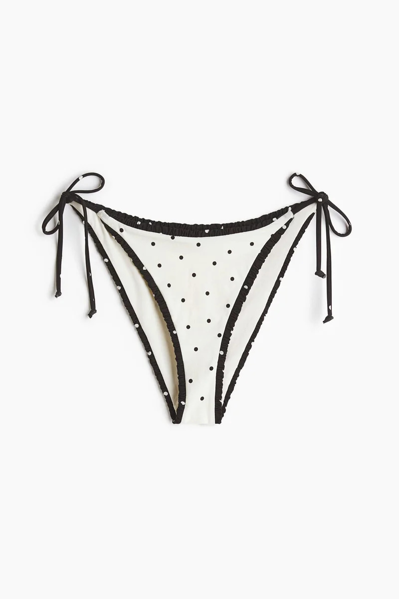 H&M Cheeky Tie tanga bikini bottoms