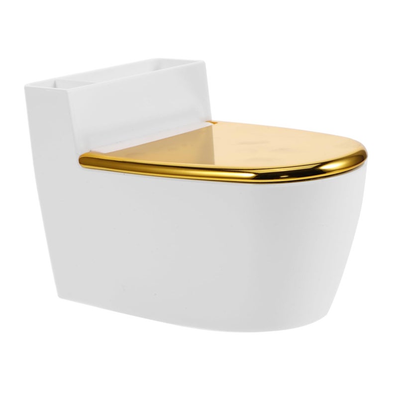 Wall Mounted Toilet Shaped Ashtray 4 Pack Space Saving Bathroom Decor Holder - Image 4
