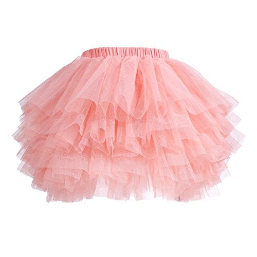 elamccor Baby Girls' Tutu Skirt Toddler 6 Layered Tulle Tutus 1-8T - Image 1