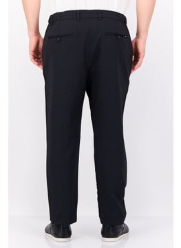 Threadbare Men Regular Fit Plain Chino Pants, Black  - Image 3