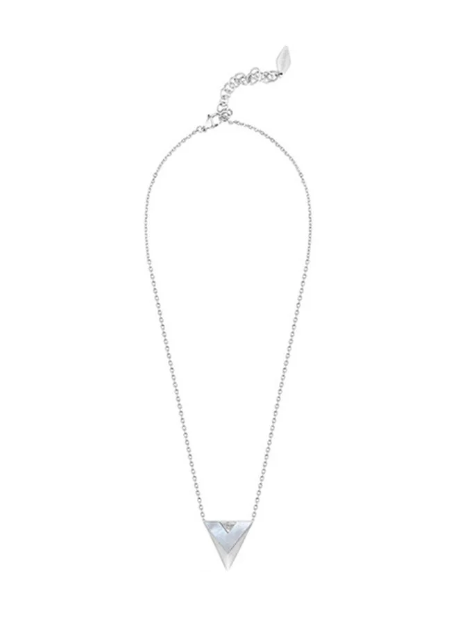 بوليس Stainless Steel necklace For Women in Silver PEJLN2212401