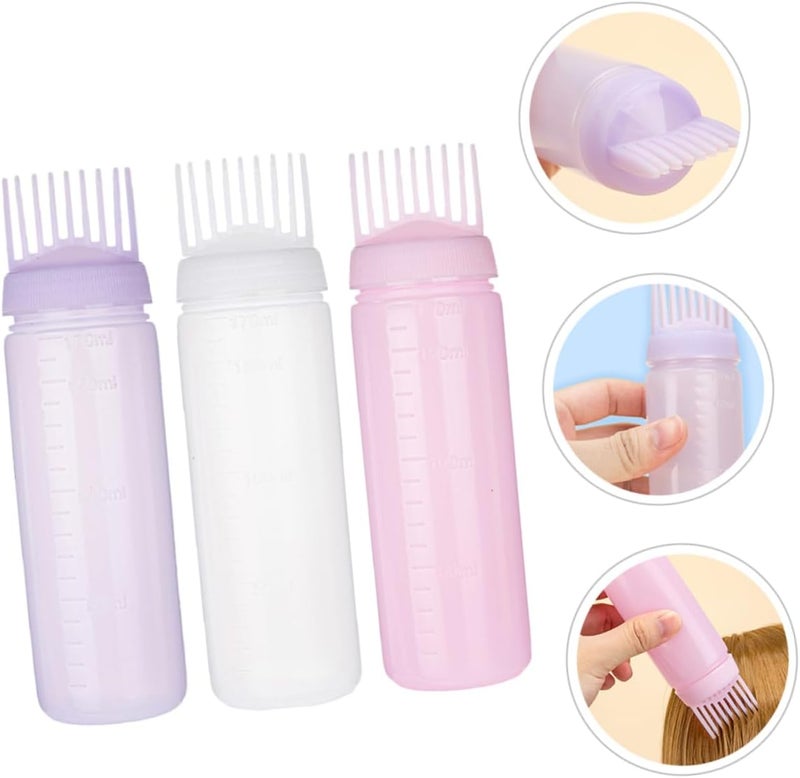 Longevity upgraded craftsmanship Ipetboom 3pcs Root Comb Applicator Bottle Hair Dye Applicator for Hair Coloring Easy Operation Widely used design Versatile application Integrated warehouse solution Care processed raw material Wear resistant upgraded material Economical upgraded quality Multi option design Local & cross border ship compatible KSA stocked goods Globally popular elegant design Diverse purchase options Gulf climate upgraded quality Diverse requirement fit Storage burden minimized build Simple upgraded construction Home & light industrial compatible Demand fit global economical quality Riyadh Jeddah Dammam ship Foldable Trendy budget practical design Full land route delivery Daily universal pick Dense area priority deliver Fast warehouse picking - Image 3